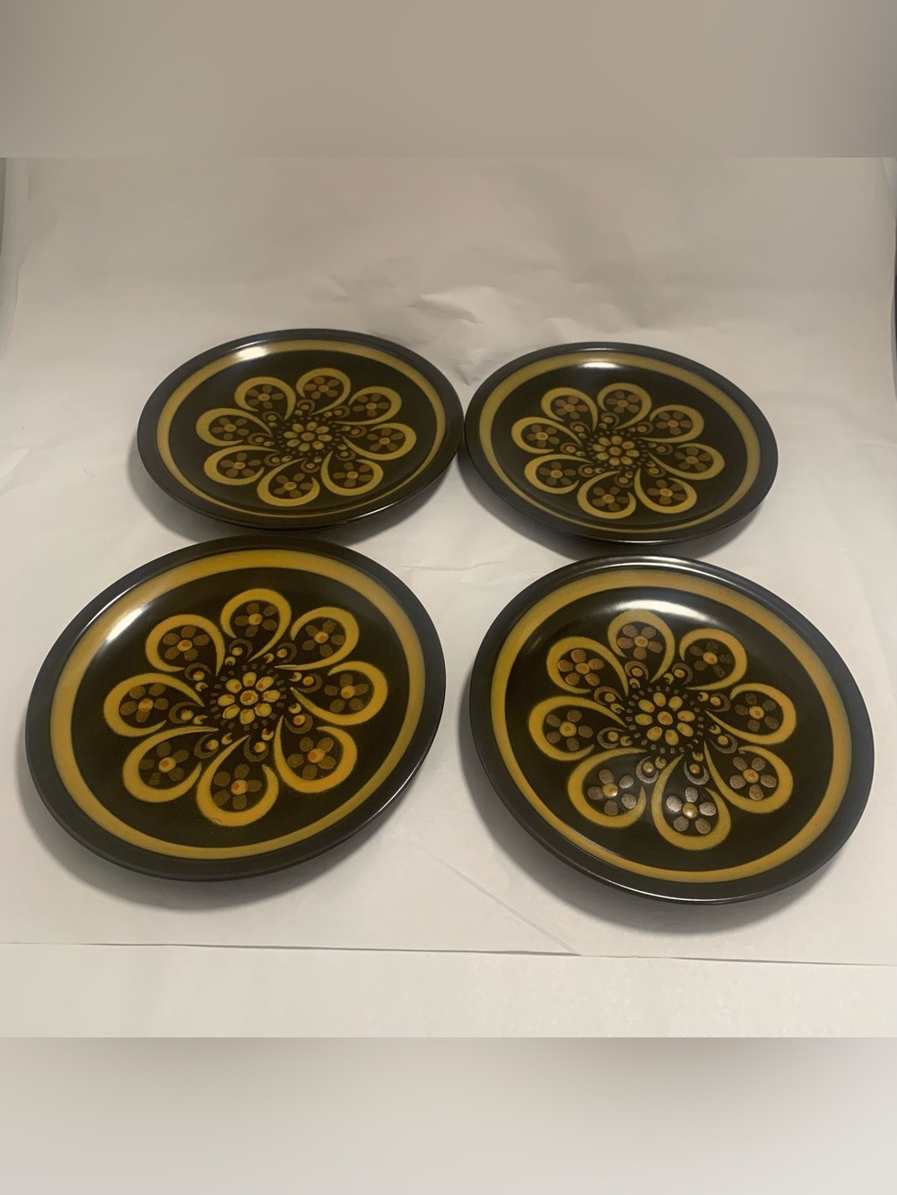 Vintage 1970's Mikasa. LODI (MAJORCA). Set of Four, Salad Plates, EUC